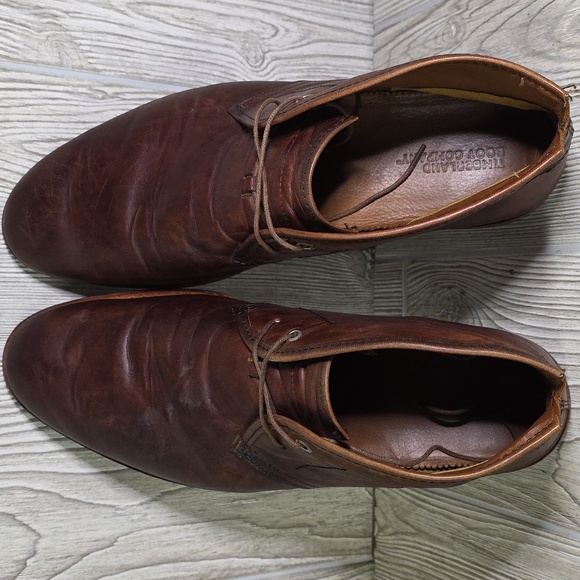 Timberland Boot Company Wodehouse Lost History Chukka Boots Brown Leather Men 13 - Picture 6 of 14